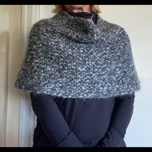 Eileen Fisher mohair poncho one size